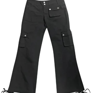 Black Kim Cargo Pants