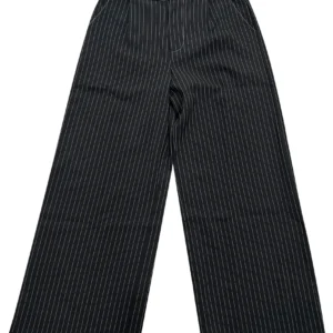 Clerks Pinstripe Wide-Legged Pants