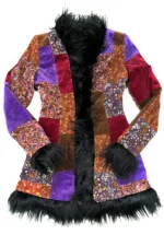 Sapphire Reversible Faux Fur Jacket