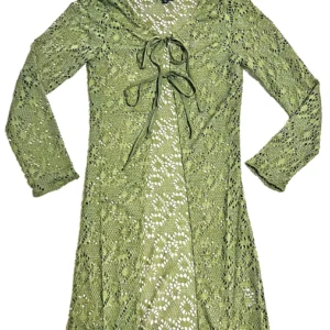 Olive Tie-Front Cardi