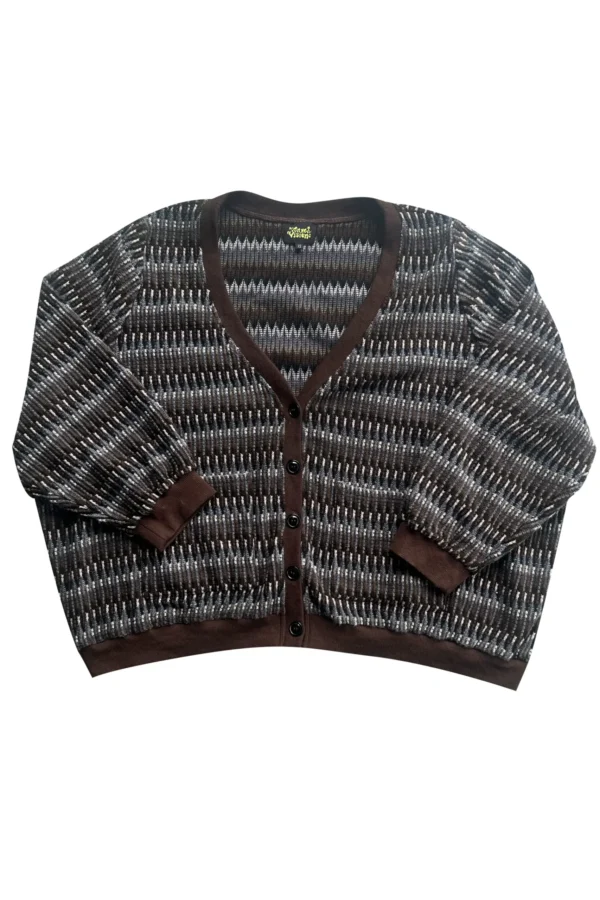 Roger Brown Mix Oversized Cardigan